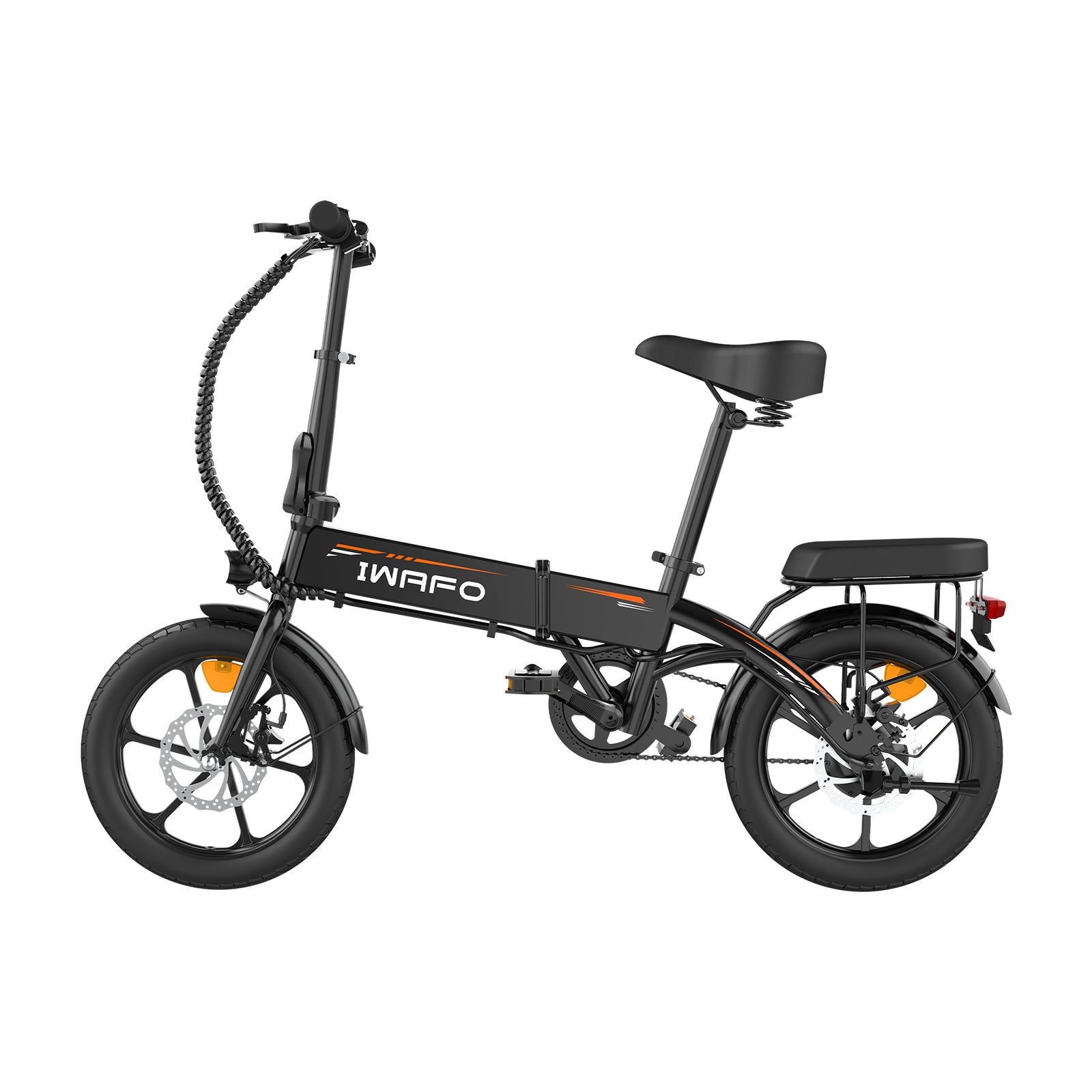 IWAFO IE1 36V 250W 40km Range Foldable Electric Bike