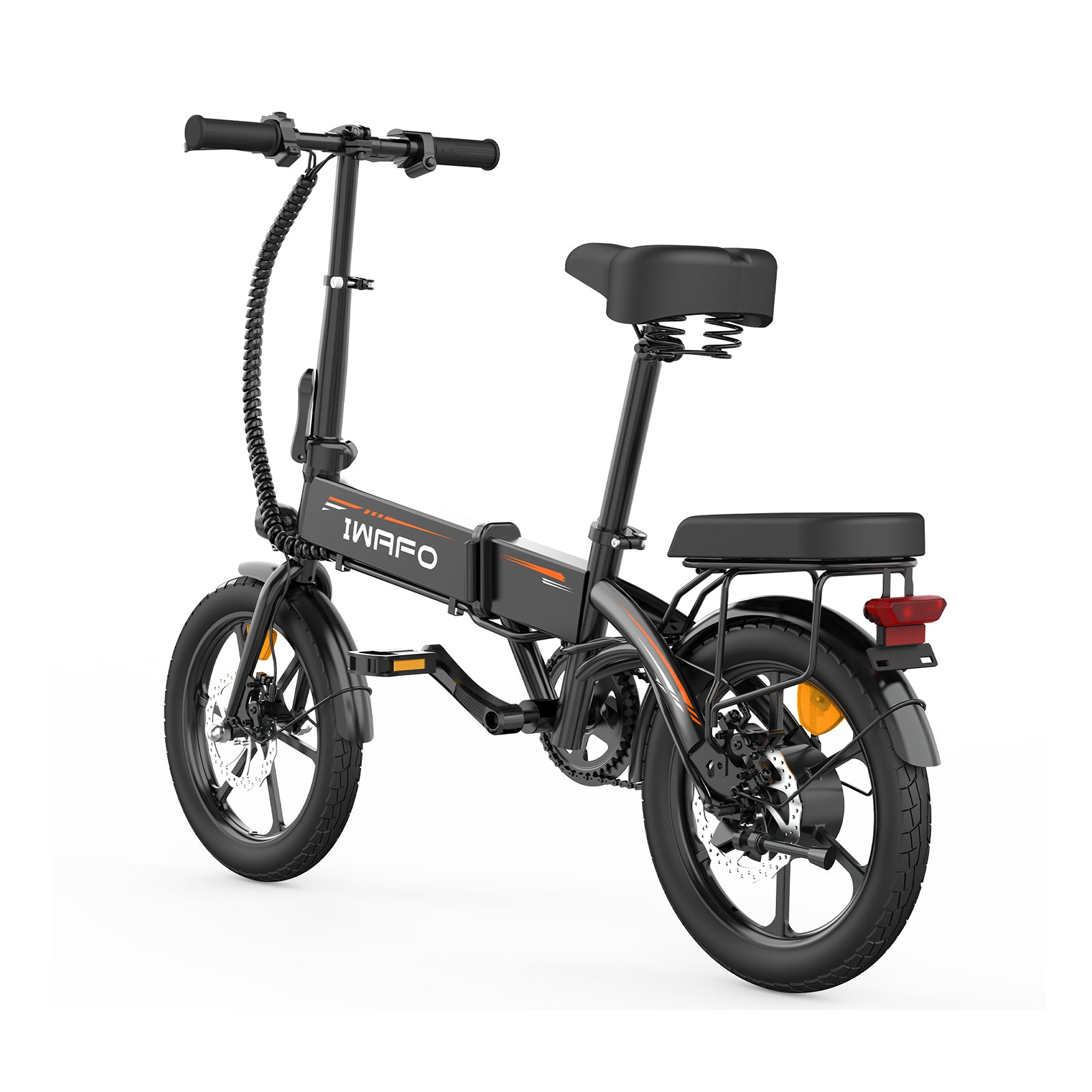 IWAFO IE1 36V 250W 40km Range Foldable Electric Bike