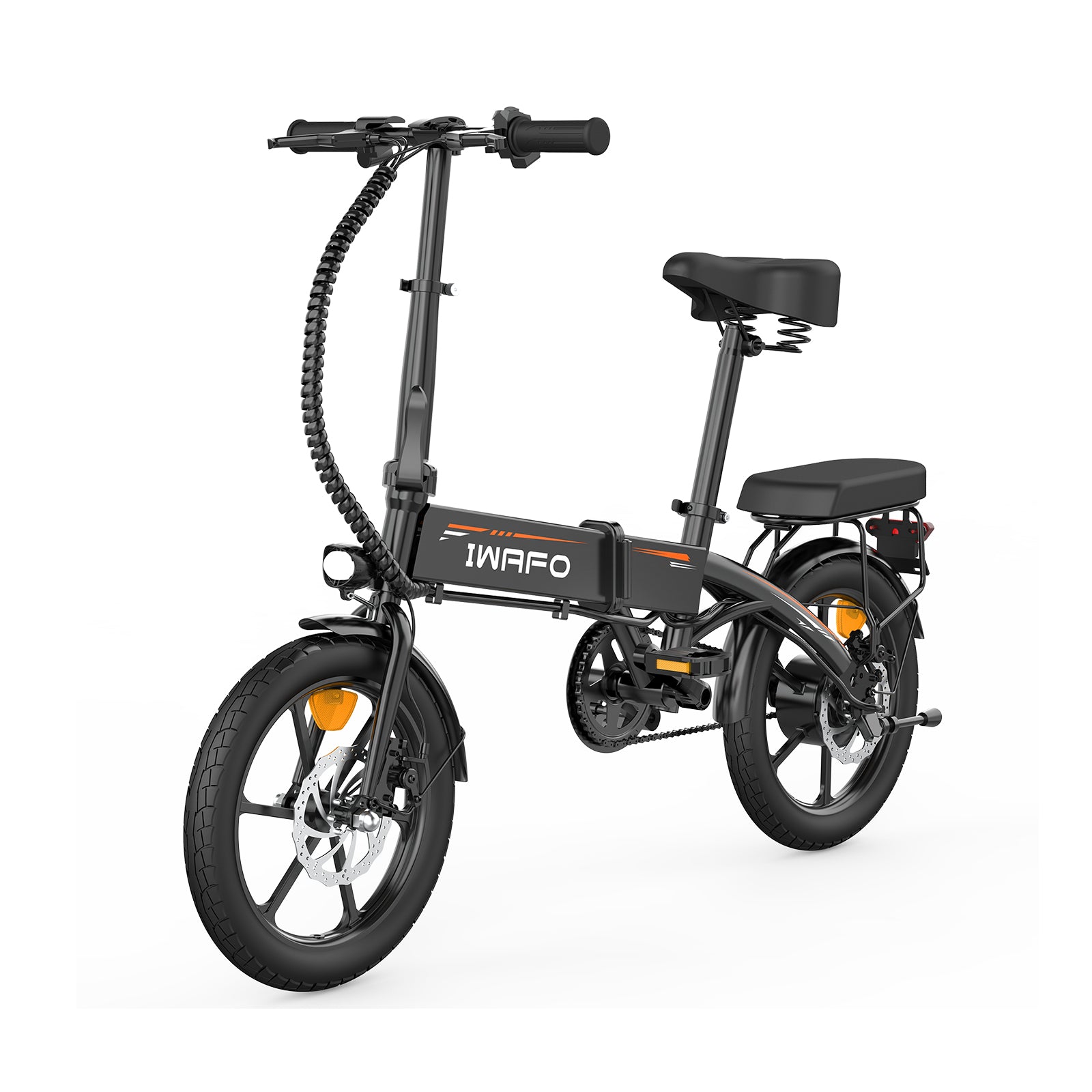 IWAFO IE1 36V 250W 40km Range Foldable Electric Bike